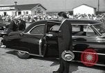 Image of President and Mrs Eisenhower attend funeral State College Pennsylvania USA, 1954, second 60 stock footage video 65675024189