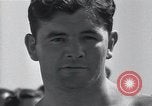 Image of James Braddock teaches boxing Florida United States USA, 1938, second 10 stock footage video 65675024198