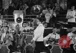 Image of Guillermo Portela conducting orchestra Havana Cuba, 1938, second 5 stock footage video 65675024199