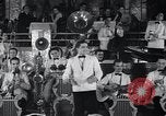Image of Guillermo Portela conducting orchestra Havana Cuba, 1938, second 9 stock footage video 65675024199