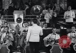Image of Guillermo Portela conducting orchestra Havana Cuba, 1938, second 19 stock footage video 65675024199