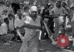 Image of rural Afro-Cuban music and dance Cuba, 1938, second 49 stock footage video 65675024212