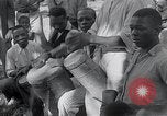 Image of rural Afro-Cuban music and dance Cuba, 1938, second 56 stock footage video 65675024212