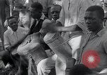 Image of rural Afro-Cuban music and dance Cuba, 1938, second 57 stock footage video 65675024212