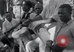 Image of rural Afro-Cuban music and dance Cuba, 1938, second 58 stock footage video 65675024212