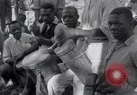 Image of rural Afro-Cuban music and dance Cuba, 1938, second 62 stock footage video 65675024212
