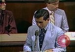 Image of United States congress meeting Washington DC USA, 1985, second 11 stock footage video 65675024220