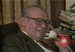 Image of Philanthropist Eugene Lang New York United States USA, 1985, second 4 stock footage video 65675024221