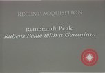 Image of Rubens Peale with Geranium United States USA, 1985, second 57 stock footage video 65675024222