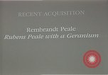 Image of Rubens Peale with Geranium United States USA, 1985, second 58 stock footage video 65675024222