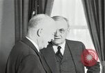 Image of Eisenhower and Dulles in White House Washington DC USA, 1955, second 25 stock footage video 65675024226