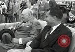 Image of Winston Churchill Washington DC USA, 1954, second 20 stock footage video 65675024228