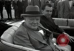 Image of Winston Churchill Washington DC USA, 1954, second 22 stock footage video 65675024228