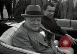 Image of Winston Churchill Washington DC USA, 1954, second 23 stock footage video 65675024228
