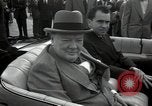 Image of Winston Churchill Washington DC USA, 1954, second 24 stock footage video 65675024228