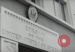 Image of American Embassy Guatemala, 1954, second 9 stock footage video 65675024241