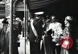 Image of King Gustav VI Adolf and Queen Louise of Sweden London England United Kingdom, 1954, second 22 stock footage video 65675024245