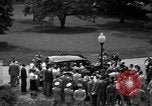 Image of President Eisenhower and Prime Minister Churchill Washington DC USA, 1953, second 40 stock footage video 65675024246