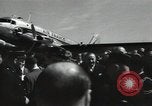 Standbild Konrad Adenauer Paris Frankreich, 1954, aus Sekunde 16 historischem Filmmaterial Videoclip 65675024249