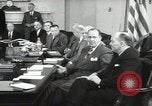 Standbild Präsident Eisenhower und Schrank Washington DC USA, 1953, aus Sekunde 49 historischem Filmmaterial Videoclip 65675024250
