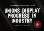 Image of Unions Display United States USA, 1961, second 3 stock footage video 65675024255
