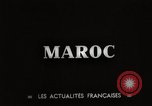 Image of General Alphonse Juin Casablanca Morocco, 1947, second 3 stock footage video 65675024294