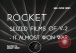 Image of V-2 Rockets Germany, 1943, second 3 stock footage video 65675024298