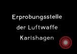 Standbild A-4 Raketen Karlshagen Deutschland, 1944, aus Sekunde 5 historischem Filmmaterial Videoclip 65675024318