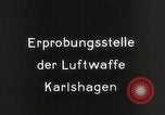 Standbild A-4 Raketen Karlshagen Deutschland, 1944, aus Sekunde 4 historischem Filmmaterial Videoclip 65675024319