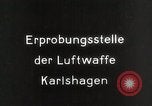 Standbild A-4 Raketen Karlshagen Deutschland, 1944, aus Sekunde 5 historischem Filmmaterial Videoclip 65675024319