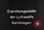 Standbild A-4 Raketen Karlshagen Deutschland, 1944, aus Sekunde 6 historischem Filmmaterial Videoclip 65675024319