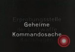 Standbild A-4 Raketen Karlshagen Deutschland, 1944, aus Sekunde 5 historischem Filmmaterial Videoclip 65675024320