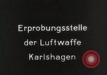 Standbild A-4 Raketen Karlshagen Deutschland, 1944, aus Sekunde 8 historischem Filmmaterial Videoclip 65675024320