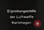 Standbild A-4 Raketen Karlshagen Deutschland, 1944, aus Sekunde 9 historischem Filmmaterial Videoclip 65675024320