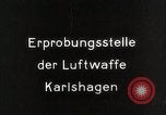 Standbild A-4 Raketen Karlshagen Deutschland, 1944, aus Sekunde 10 historischem Filmmaterial Videoclip 65675024320