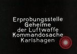Standbild A-4 Raketen Karlshagen Deutschland, 1944, aus Sekunde 6 historischem Filmmaterial Videoclip 65675024321