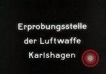 Standbild A-4 Raketen Karlshagen Deutschland, 1944, aus Sekunde 8 historischem Filmmaterial Videoclip 65675024321