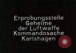 Standbild A-4 Raketen Karlshagen Deutschland, 1944, aus Sekunde 6 historischem Filmmaterial Videoclip 65675024322