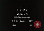 Standbild A-4 Raketen Karlshagen Deutschland, 1944, aus Sekunde 17 historischem Filmmaterial Videoclip 65675024322
