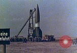 Image of V-2 rocket Peenemunde Germany, 1943, second 35 stock footage video 65675024337