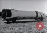 Standbild Jupiter Rakete Huntsville Alabama USA, 1958, aus Sekunde 31 historischem Filmmaterial Videoclip 65675024342