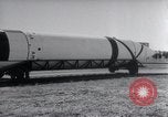 Standbild Jupiter Rakete Huntsville Alabama USA, 1958, aus Sekunde 32 historischem Filmmaterial Videoclip 65675024342