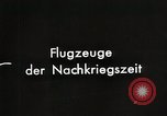 Image of Post WWI German aircraft Germany, 1938, second 3 stock footage video 65675024362