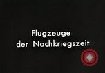 Image of Post WWI German aircraft Germany, 1938, second 4 stock footage video 65675024362