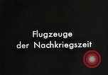 Image of Post WWI German aircraft Germany, 1938, second 5 stock footage video 65675024362