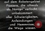 Image of Rocketry Germany, 1929, second 36 stock footage video 65675024366
