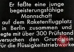 Image of Rudolf Nebel, Reinhold Tiling and Eugene Sanger in German Germany, 1934, second 38 stock footage video 65675024368