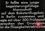 Image of Rudolf Nebel, Reinhold Tiling and Eugene Sanger in German Germany, 1934, second 39 stock footage video 65675024368