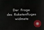 Image of Rudolf Nebel, Reinhold Tiling and Eugene Sanger in German Germany, 1934, second 45 stock footage video 65675024368