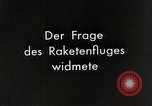 Image of Rudolf Nebel, Reinhold Tiling and Eugene Sanger in German Germany, 1934, second 47 stock footage video 65675024368
